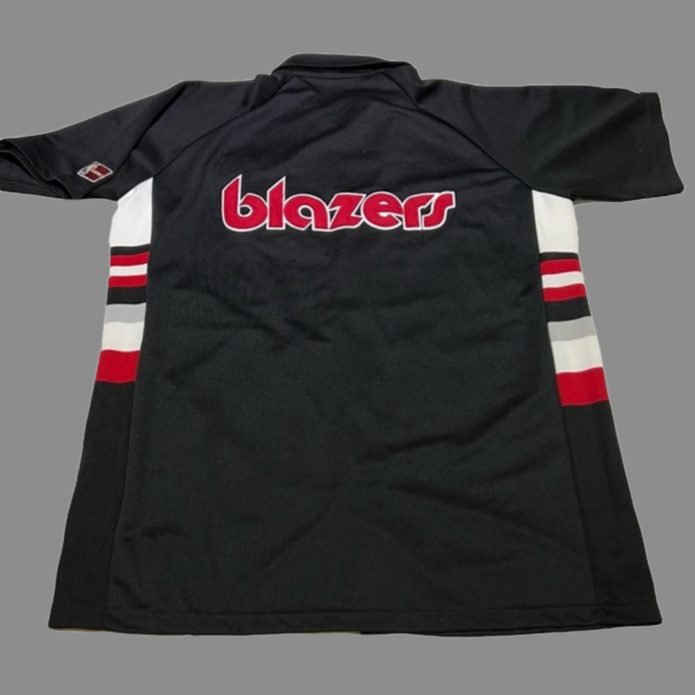 Portland Trail Blazers Majestic Hardwood Classic Team Basketball Jacket